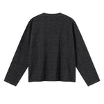 Vintage Snake Texture Waffle Long-Sleeve T-Shirt