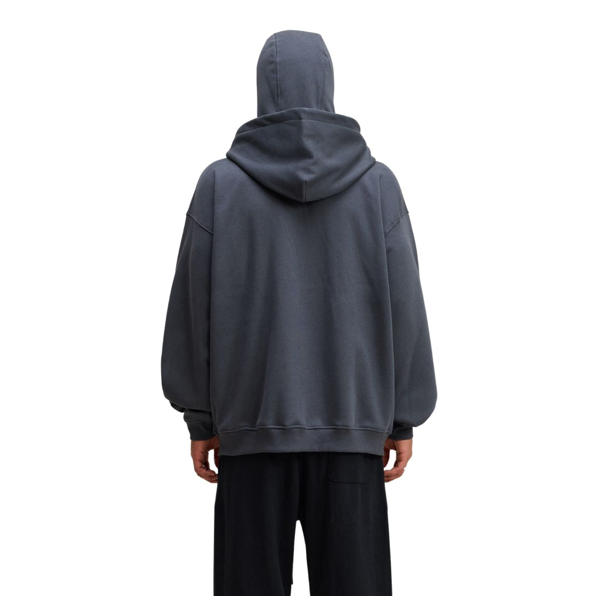 Unisex Full-Zip Fleece Layered Hood Hoodie