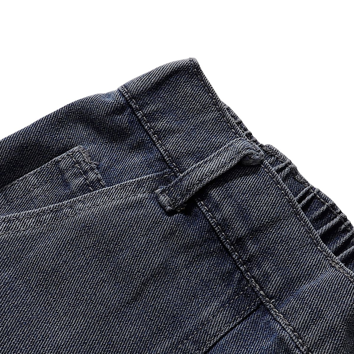 Bermudas con lavado vintage y salpicaduras de tinta