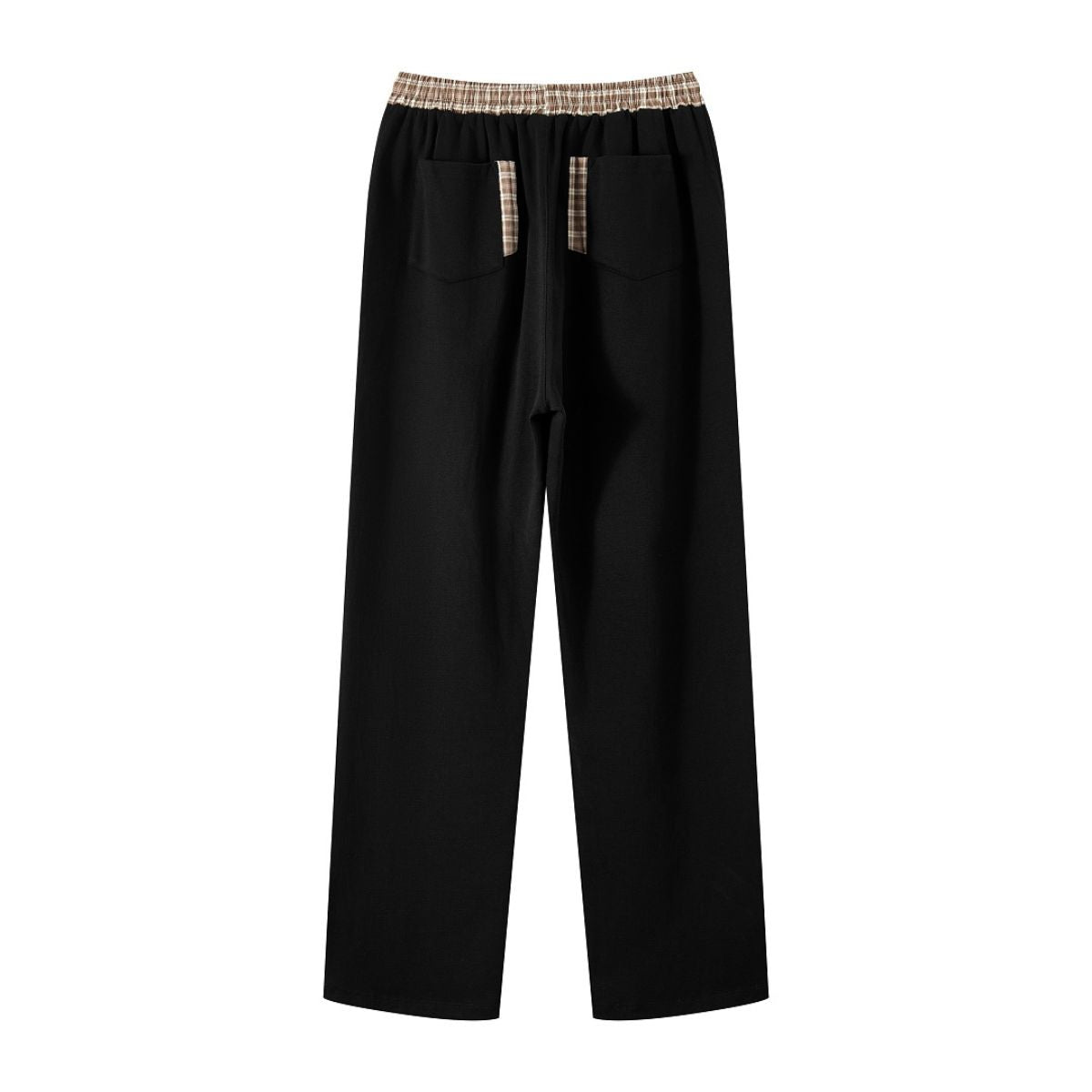 Quiet‑Luxury Old‑Money Heather Contrast Trousers