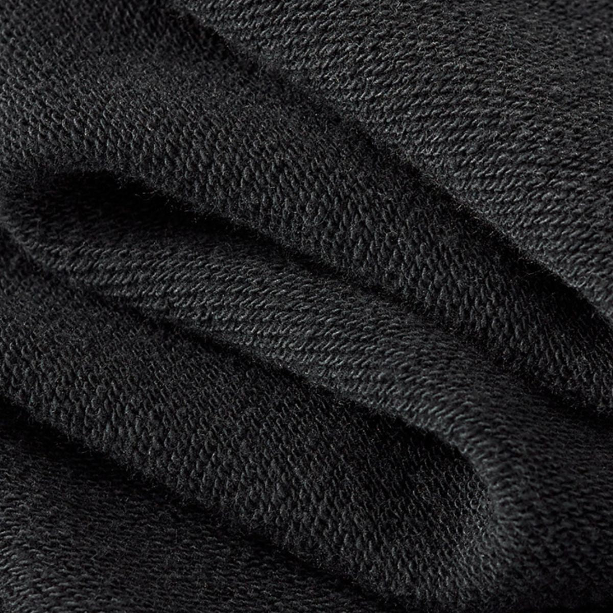 Raw Edge Boxy Washed Cotton Hoodie