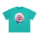 Valentine Snow Globe Graphic Tee-INNBLAC Fashion Apparel