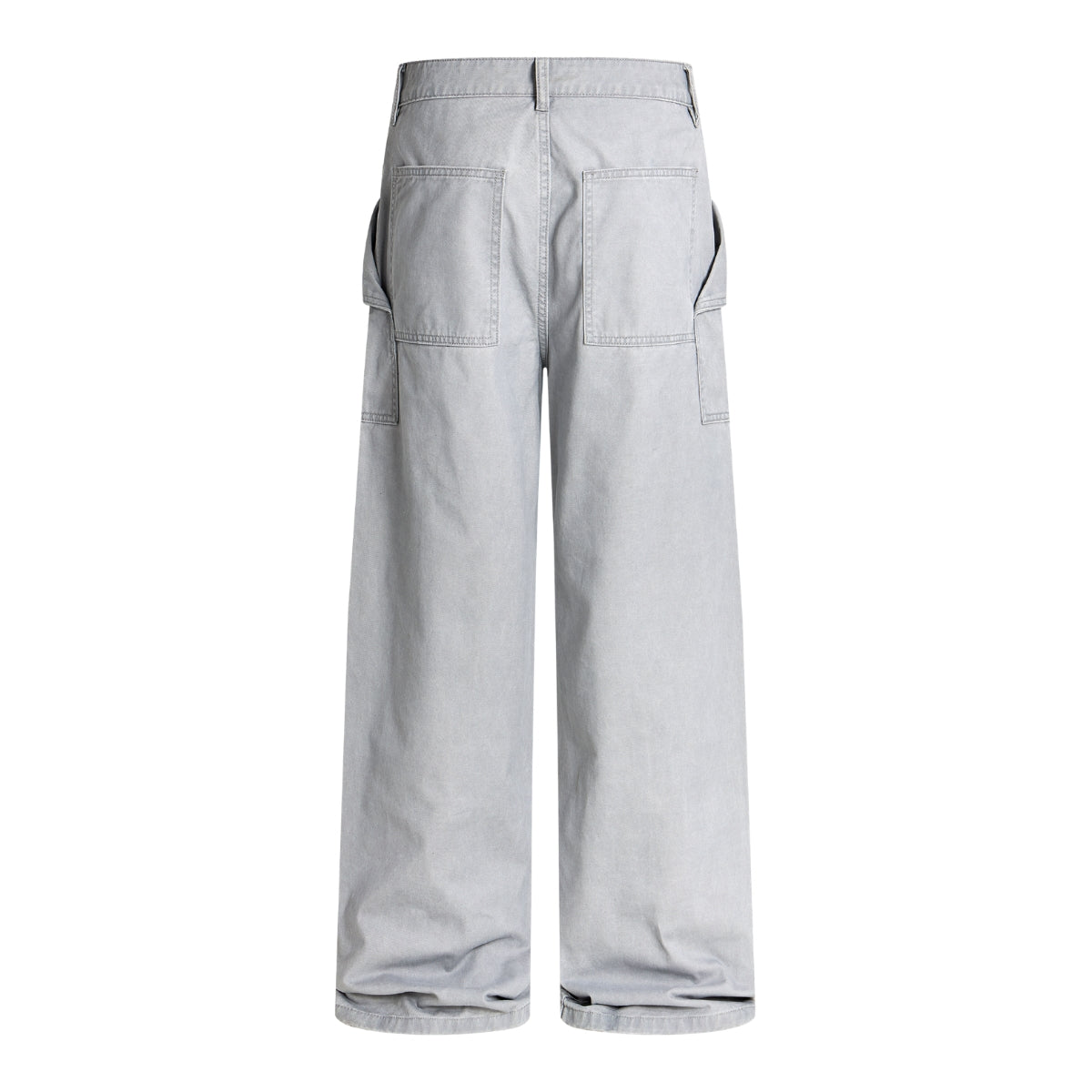 Multi-Pocket Baggy Utility with Zipper Detail Cargo Pants