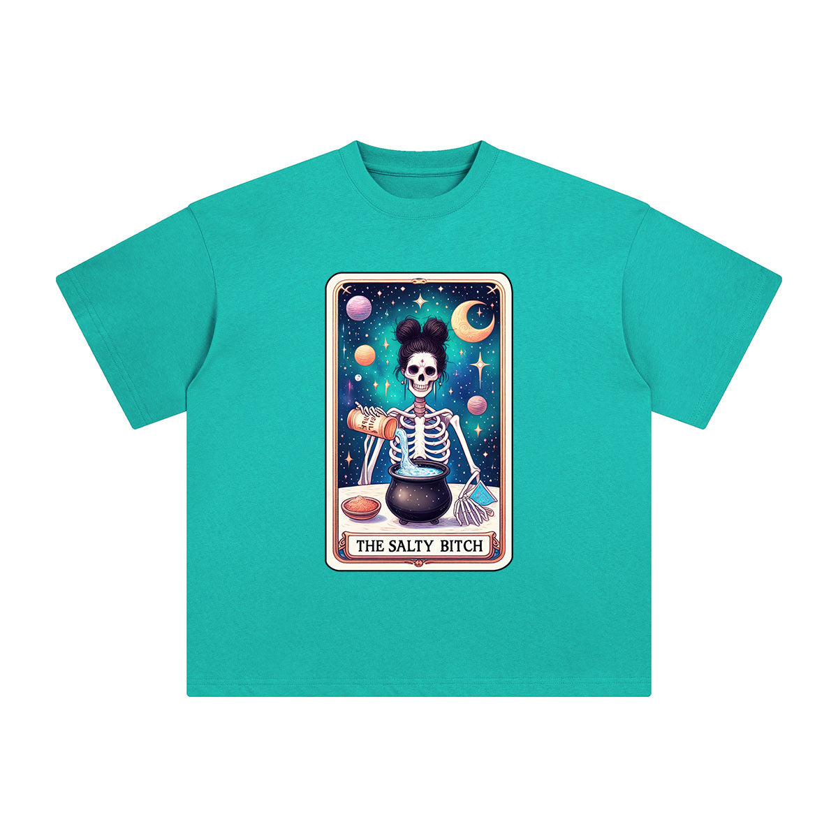The Salty Bitch Comic Graphic Tee-INNBLAC Fashion Apparel