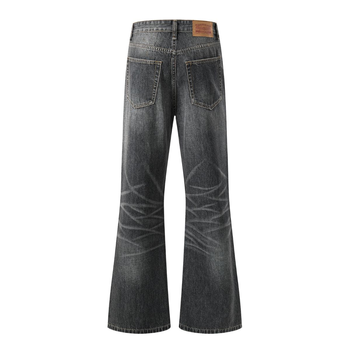 Whiskering Process Vintage Denim