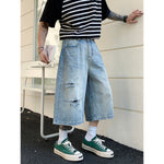 Bermudas con lavado vintage y salpicaduras de tinta