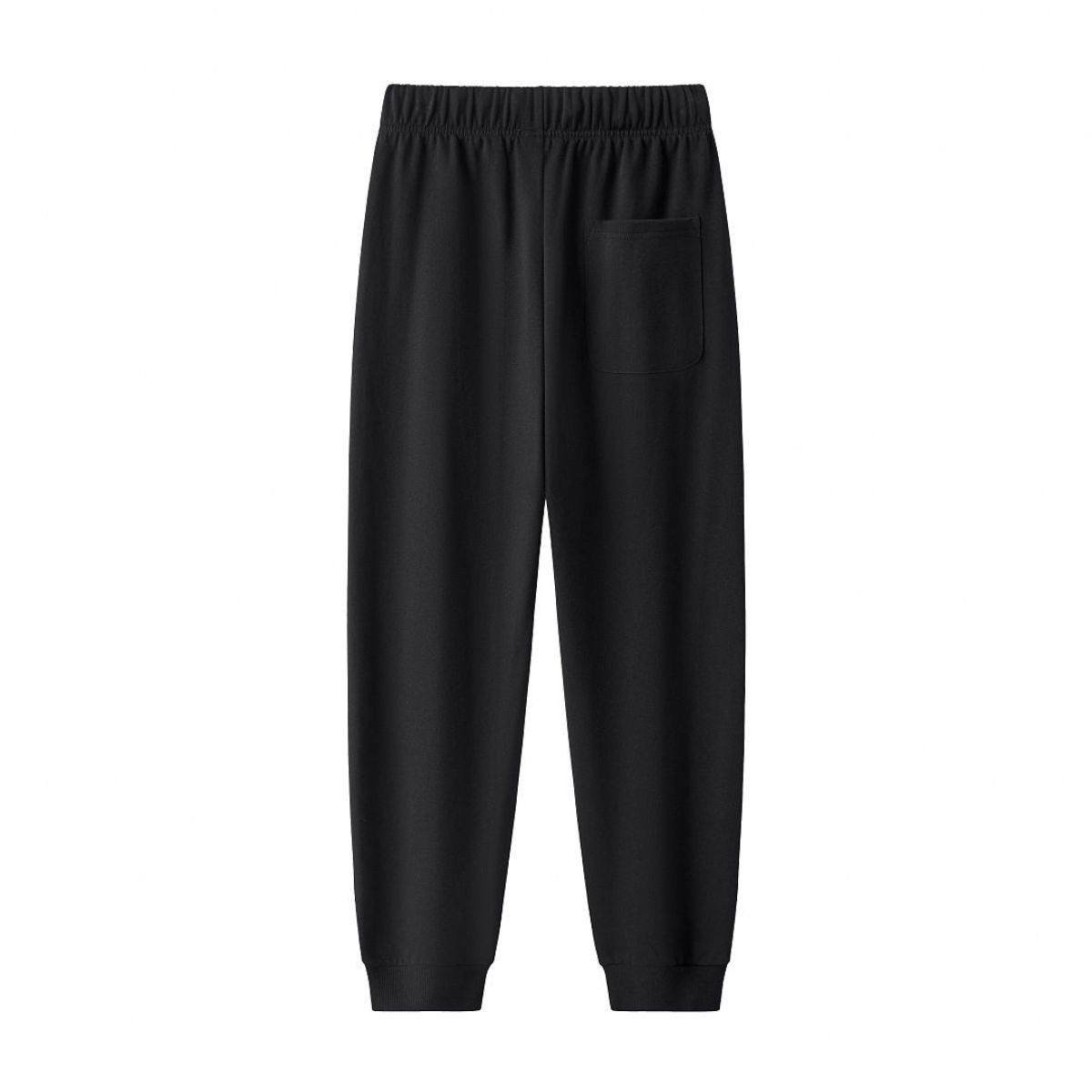 French Terry Drawstring Street Jogger Ribbed Cuff Pants