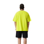 Camiseta de cuello redondo de color sólido de 7 oz