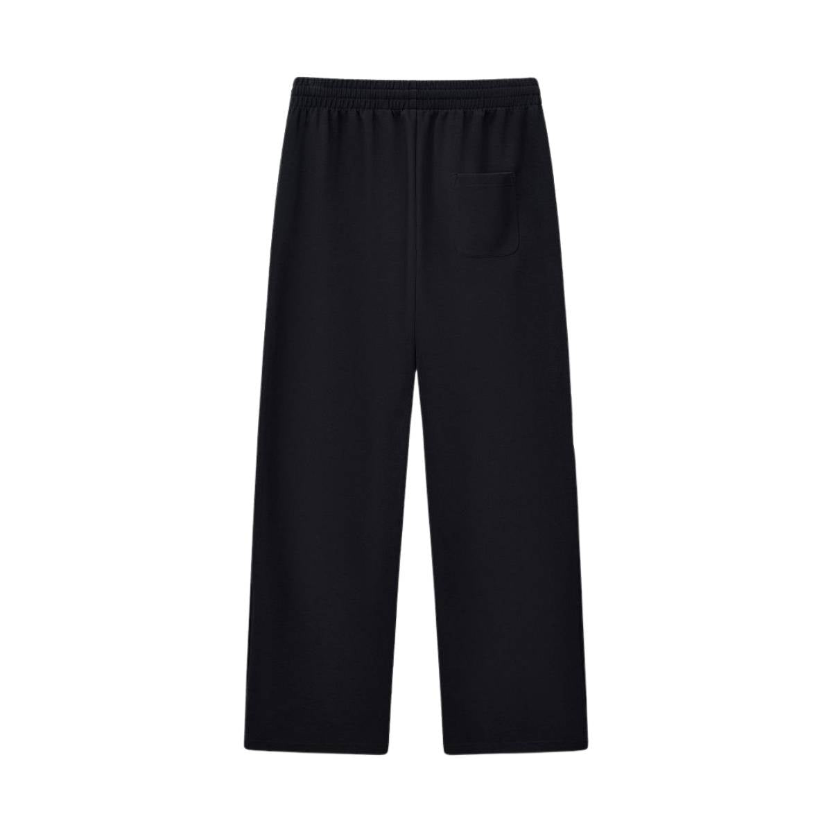 Pantalones deportivos holgados de color gris oscuro