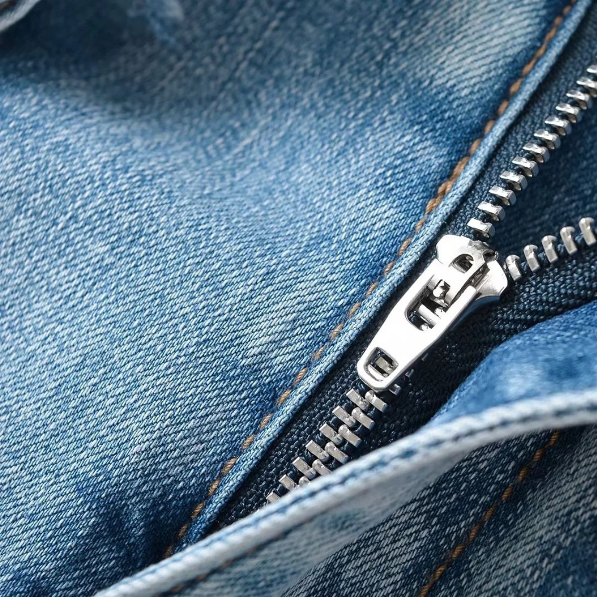 Cross Belt Cargo Denim Mini Skort