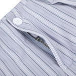 Vintage Contrast‑Stripe Pleated Relaxed Wide‑Leg Casual Trousers