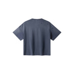 Oversized Heavy Washed Destroyed Cotton Tee