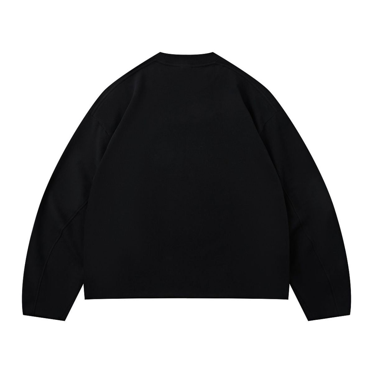 Curved Sleeve Modal French Terry Long Sleeve Tee