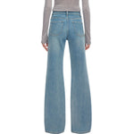 Risen Women's High-Rise Baggy Flare Jeans