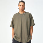 Drop Shoulder Cotton T Shirt 7.5oz