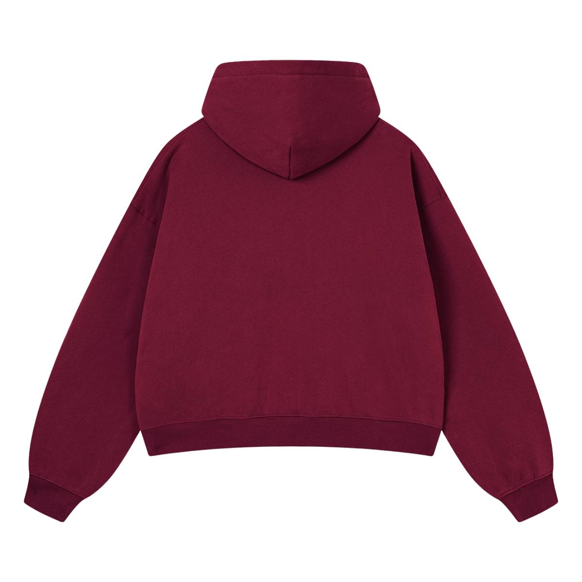 Sudadera con capucha de felpa de novio de gran tamaño