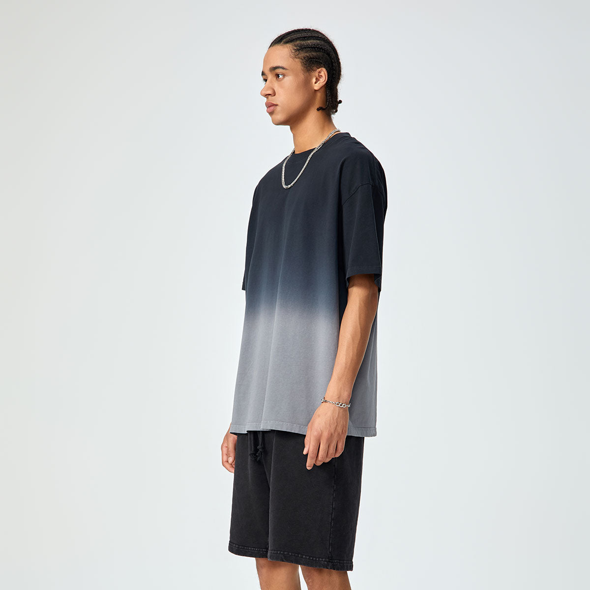 Heavyweight Gradient Cotton T Shirt 9oz