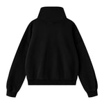 Heavyweight Drop‑Shoulder Relaxed Fit Drawstring Funnel Neck Sweatshirt