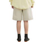 Women's Solid Color Bermuda Denim Shorts