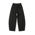 Colorblock Seam Detail Curved Leg Pants