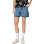 Women's Relaxed Fit Cuffed Denim Shorts
