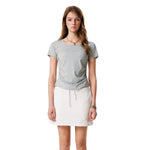 Top corto plisado con escote cuadrado de 4.5 oz