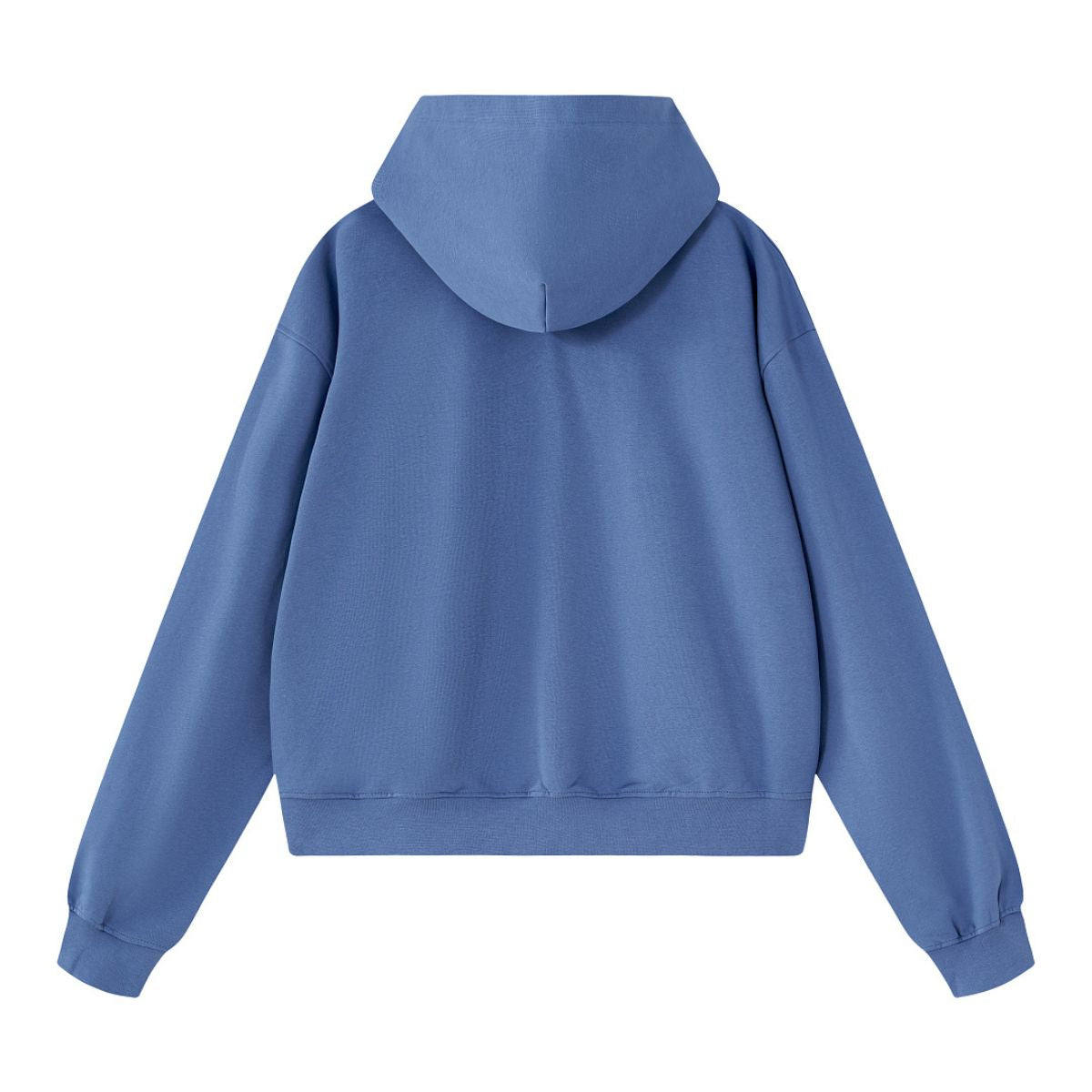 Old Money Drop‑Shoulder Loose V‑Neck Hoodie