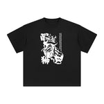 Chinese Characters Lion Dance Graphic Tee-INNBLAC Fashion Apparel