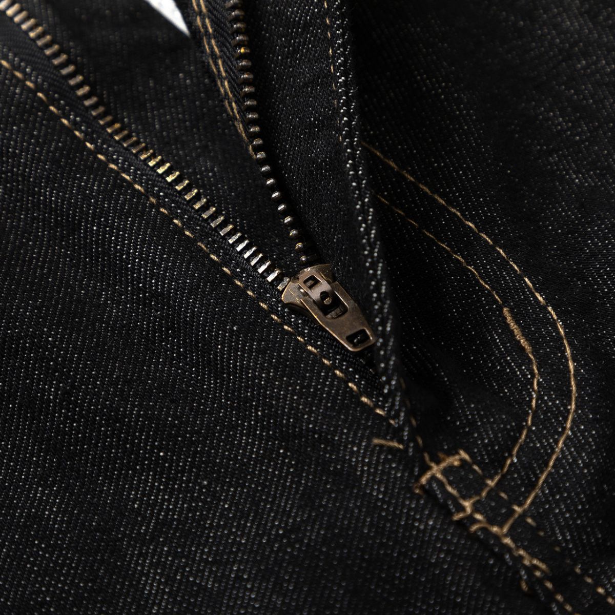 Vintage Raw Wash Loose Straight Leg Jeans