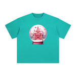 Valentine Snow Globe Graphic Tee-INNBLAC Fashion Apparel
