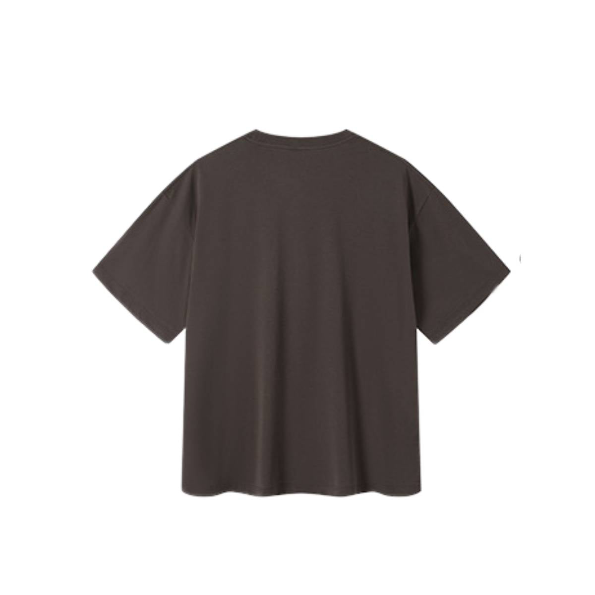 Camiseta destructiva de peso pesado con borde crudo de 10 oz