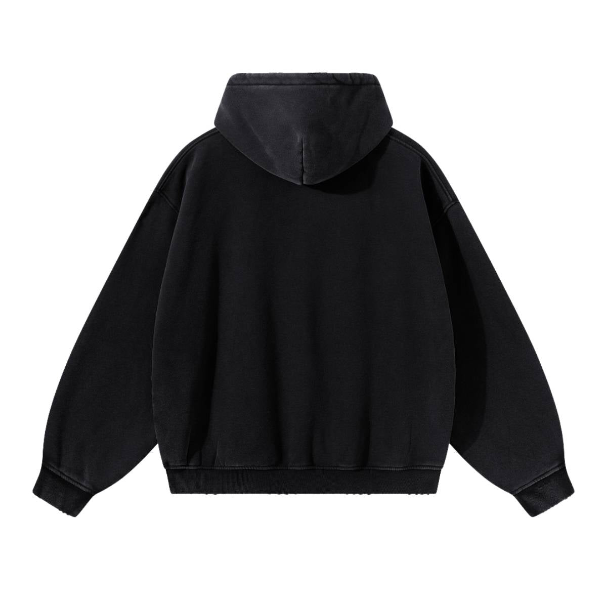 Sudadera con capucha de felpa de novio de gran tamaño