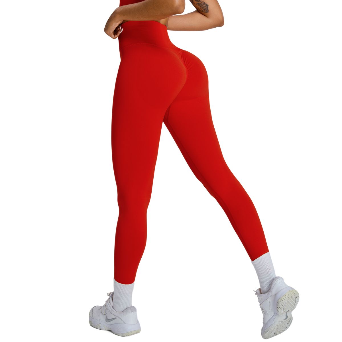 High-Waisted Seamless Yoga Leggings