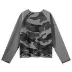 Reversible Double-Sided Waffle Camo Long Sleeve Shirt