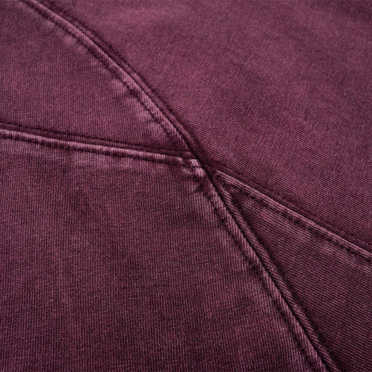 Camiseta vintage de algodón con patchwork lavado de 8.55 oz