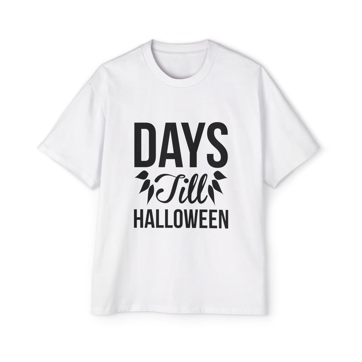 Days Till Halloween Graphic Tee-INNBLAC Fashion Apparel