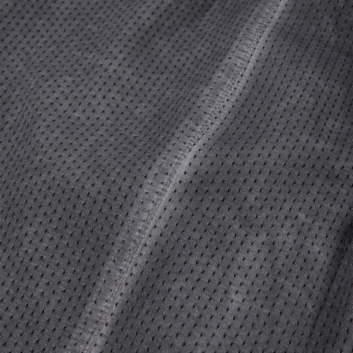 Lightweight Mesh Stand Collar Elastic Hem Zip Jacket