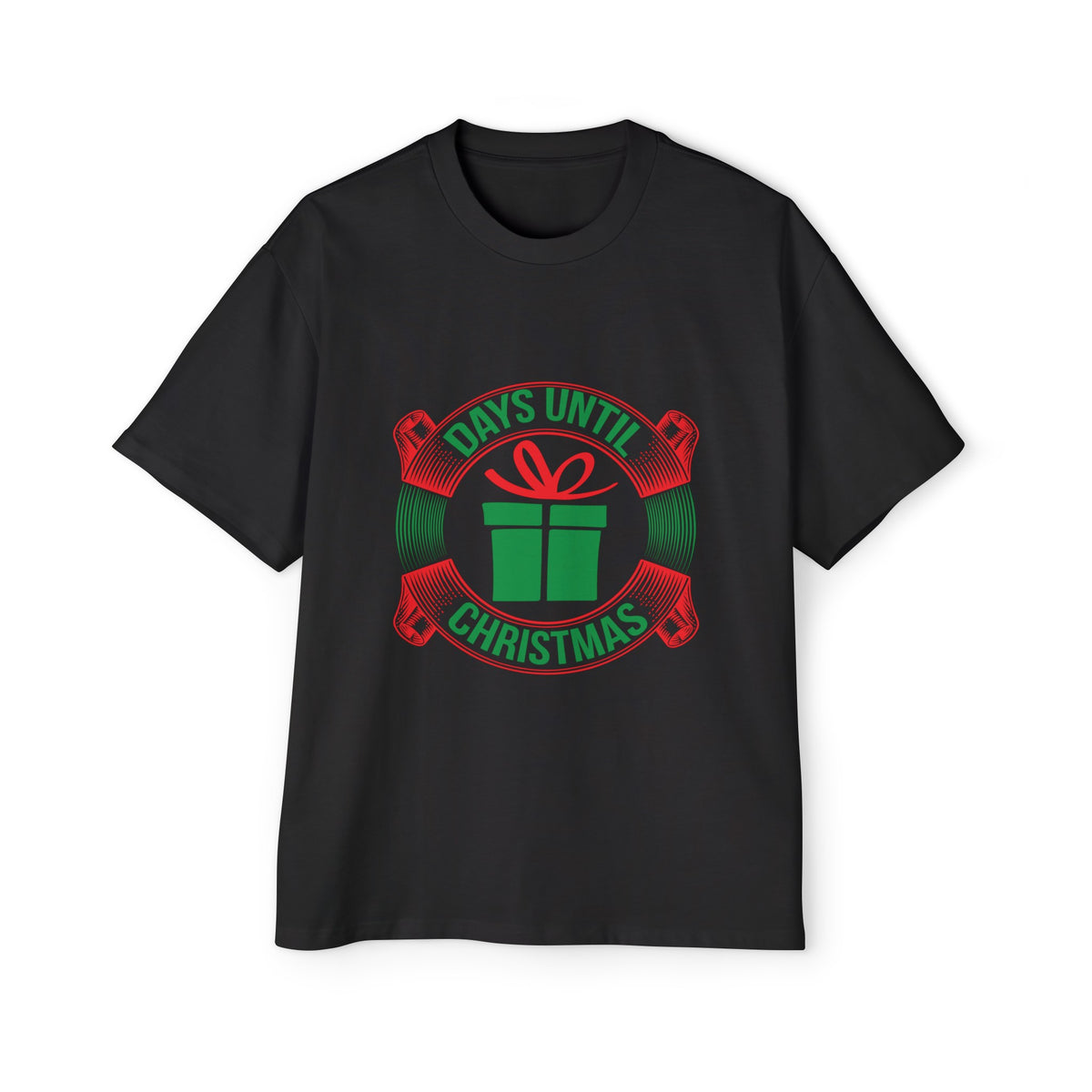 Days Until Christmas Graphic Tee-INNBLAC Fashion Apparel