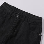 Shibuya Dragon Embroidered Wide Leg Jeans