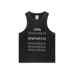 Washed Distressed Graphic Crop Tank-INNBLAC Fashion Apparel