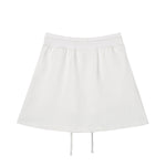 Minifalda pantalón de corte A de color liso