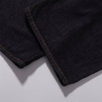 Classic Dark Wash Wide-Leg Denim Jeans