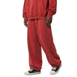 Jogger holgado descolorido y lavado