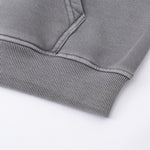 Double Slider Fleece Kangaroo Pocket Hoodie