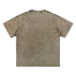Washed Faded Baggy Cotton Tee 7.5oz