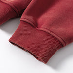 Soft Cotton Fleece Front Pocket Pullover Hoodie