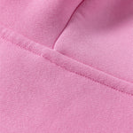 Soft Cotton Fleece Zip Up Hoodie Kangaroo Pockets