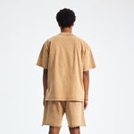 Washed Faded Baggy Cotton Tee 7.5oz