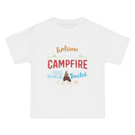 Cute Campfire Graphic T Shirt-INNBLAC Fashion Apparel