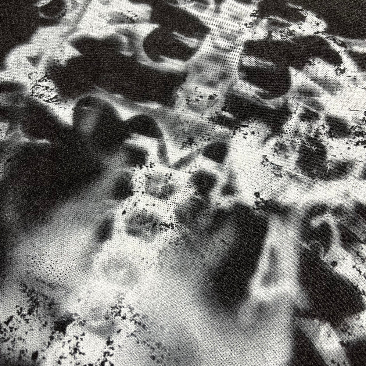 Vintage Washed Skeleton Graphic Oversized Streetwear Tee